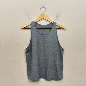 OUTDOOR VOICES Womens Scoop Neck Tank Top in Grey #294768